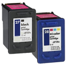 HP C8727A / C8728A (27 / 28) INK / INKJET Cartridge Combo Pack Black Tri-Color