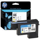 ~Brand New Original HP C9381A HP88 Printhead Black Yellow