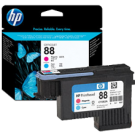 ~Brand New Original HP C9382A HP88 Printhead Cyan Magenta