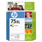 Brand New Original HP CB338WN (75XL) INK / INKJET Cartridge Tri-Color High Yield