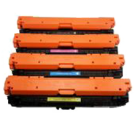 HP 651A Laser Toner Cartridge Set Black Cyan Yellow Magenta