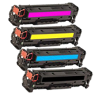 HP 312X Laser Toner Cartridge Set High Yield Black Cyan Yellow Magenta