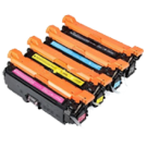 HP 201X Laser Toner Cartridge High Yield Set Black Cyan Yellow Magenta