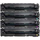 HP 202A Laser Toner Cartridge Set Black Cyan Magenta Yellow