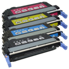 HP CP4005 Laser Toner Cartridge Set Black Cyan Yellow Magenta