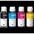 HP Gt51 Ink Bottle Set Black Cyan Magenta Yellow