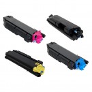 KYOCERA MITA TK-5152 Laser Toner Cartridge Set Black Cyan Magenta Yellow