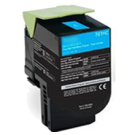 LEXMARK 70C1HC0 High Yield Laser Toner Cartridge Cyan