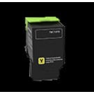 Brand New Original Lexmark Ibm 78C1XY0 Yellow Laser Toner Cartridge High Yield