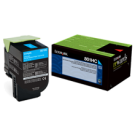 Lexmark 80C1HC0 Laser Toner Cartridge Cyan