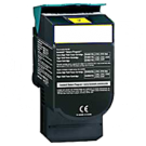 LEXMARK / IBM C544X1YG High Yield Laser Toner Cartridge Yellow