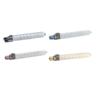 RICOH MPC3500 Laser Toner Cartridge Set Black Cyan Magenta Yellow