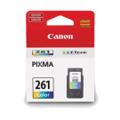 Brand New Original Canon 3725C001 (CL-261) Tri-Color Ink / Inkjet Cartridge