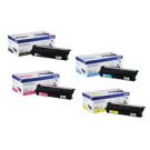 ~Brand New Original BROTHER TN-431 Laser Toner Cartridge Set Black Cyan Magenta Yellow