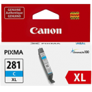 ~Brand New Original OEM-CANON 2034C001 (PGI-281XL) High Yield INK / INKJET Cartridge Cyan
