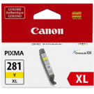 Brand New Original CANON 2036C001 (CLI-281XL) High Yield INK / INKJET Cartridge Yellow