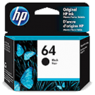 Brand New Original OEM-HP N9J90AN (HP 64) INK / INKJET Cartridge Black