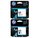 ~Brand New OEM Original HP N9K01AN / N9K02AN (#65) INK / INKJET Cartridge Combo Pack Black Tri-Color