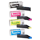 ~Brand New Original OEM KYOCERA / MITA TK-867 Laser Toner Cartridge Set Black Yellow Magenta Cyan