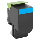 Lexmark 80C1SC0 Laser Toner Cartridge Cyan