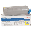 Brand New Original OKIDATA 43324401 Laser Toner Cartridge Yellow