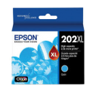 Brand New Original OEM-Epson T202XL220 (202) High Yield Cyan INK / INKJET Cartridge 