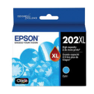 Brand New Original OEM-Epson T202XL220 (202) High Yield Cyan INK / INKJET Cartridge