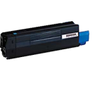 OKIDATA 42127403 Laser Toner Cartridge Cyan High Yield