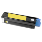 OKIDATA 43034801 Laser Toner Cartridge Yellow