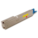 OKIDATA 43459301 Laser Toner Cartridge Yellow High Yield