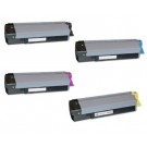 Brand New Original OKIDATA CX2033 / CX2033MFP Laser Toner Cartridge Set Black Cyan Yellow Magenta