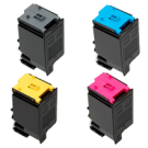 SHARP MX-C30 Laser Toner Cartridge Set Black Cyan Magenta Yellow