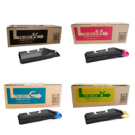 Brand New Original KYOCERA MITA TK-857 Laser Toner Cartridge Set Black Cyan Magenta Yellow