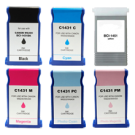 Canon W6400 Set INK / INKJET Cartridge Black Cyan Magenta Photo Cyan / Light Cyan Photo Magenta / Light Magenta Yellow