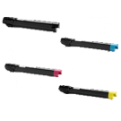 XEROX 7525 / 7530 Laser Toner Cartridge Set Black Cyan Yellow Magenta