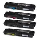 XEROX 6655 Laser Toner Cartridge Set Black Yellow Magenta Cyan