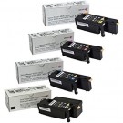 ~Brand New Original OEM XEROX 6022 Laser Toner Cartridge Set Black Cyan Magenta Yellow