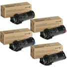 Brand New Original Xerox 6515 / 6510 Laser Toner Extra High Yield Cartridge Set Black Cyan Magenta Yellow