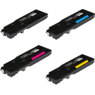 XEROX C400 / C405 Extra High Yield Laser Toner Cartridge Set Black Cyan Magenta Yellow