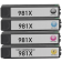HP 981X Set (981X ) Set Ink / Inkjet Cartridge